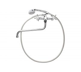 Универсальный смеситель для ванны Agger Retro-X хром A1722200 