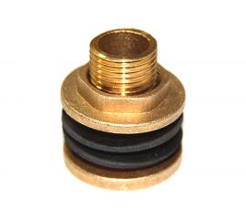 Сливной штуцер LEXLINE 3/4 латунь 525733 