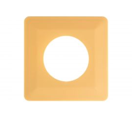 Одноместная защитная рамка 1шт, бежевый REV 24480 6 