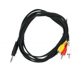 Соединительный кабель VCOM 3.5 Jack /M/ / 3 RCA /M/ CV213-2M 