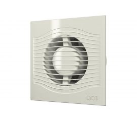 Осевой вытяжной вентилятор с обратным клапаном ERA SLIM 5C Ivory D125 89-842 
