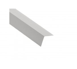 Отделочный пластиковый уголок СХТ 15х15х2700 мм белый УгПл002 
