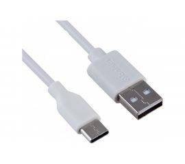 Кабель Belsis USB 2.0 А вилка - USB Type C вилка, быстрая зарядка, 1м, 1,8 А, белый BS3216 