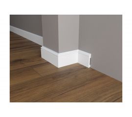 Напольный плинтус Decor-Dizayn ударопрочный влагостойкий под покраску 79Х13Х2000 мм DD005 