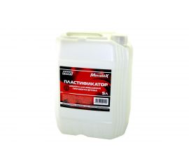 Пластификатор Movatex PROFI добавка для повышения прочности бетона, 5 л Т31836 