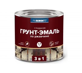 Грунт-эмаль Proremontt 3 в 1 желтая, 1.7 кг Лк-00012401 