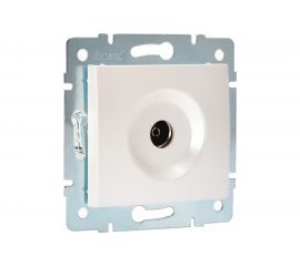 Телевизионная розетка LEZARD KARINA оконечная жемчужно-белый перламутр 707-3088-130 