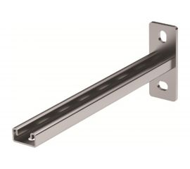 Кронштейн одиночный DKC DBM, 41x21, основание 400 мм, горячеоцинкованный 4шт BBP2140HDZ 