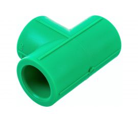 Прямой тройник Blue Ocean 20, полипропиленовый, зеленый PPRF/ET G -20 