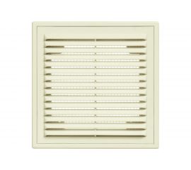 Решетка вентиляционная вытяжная с рамкой (150x200 мм; слоновая кость) ВИЕНТО 1520ВРсл.кость 