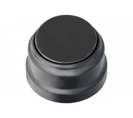 Выключатель Bylectrica 1-клавишный, открытая установка, 10А, проходной, серия РЕТРО, А610-2261 черный 