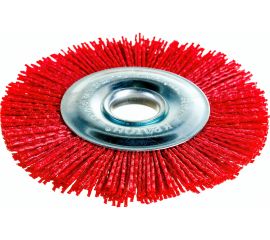 Щетка дисковая для УШМ (125x22.2 мм; проволока нейлон с абразивом) Кратон 1 11 02 021 