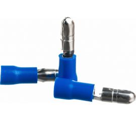 Штекерная изолированная клемма «папа» Nord-Yada с ПВХ манжетой 1,5-2,5 кв.мм 907394 