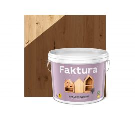 Лак-антисептик FAKTURA тик, ведро 9 л О02537 