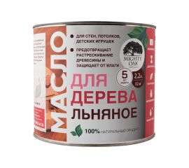 Льняное масло для дерева Mighty Oak 2.2 л MO111 