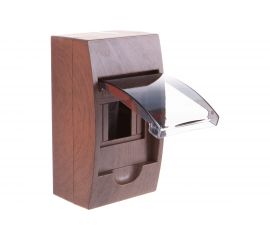 Бокс TDM ЩРН-П-4 модуля навесной пластик Эко бук SQ0901-0019 