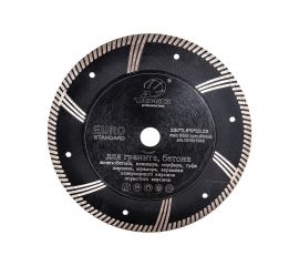 Диск алмазный турбо по граниту EURO STANDART (230х22.2 мм) TECH-NICK 121001006 