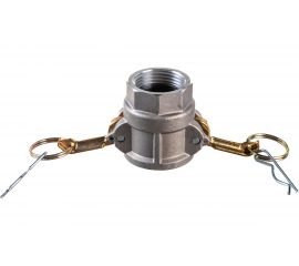 Камлок соединение типа D (1""; розетка; внутренняя резьба BSP; алюминий) TITAN LOCK TL100DAL 