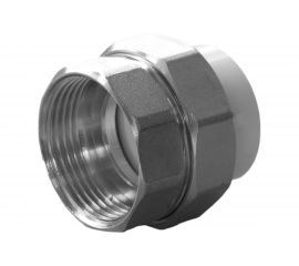 Разъемная муфта с внутренней резьбой Политэк ПП 32х3/4 9801003234 