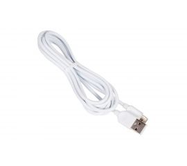 Кабель USB Borofone BX14 для Lightning, 2.4A, длина 1м, белый 821377 