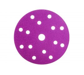 Круг шлифовальный Purple PP627 (150 мм; 15 отверстий; Р120; 100 шт) Hanko PP627.150.15.0120 