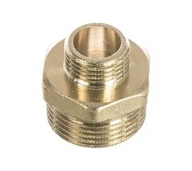 Переходной никелированный ниппель STOUT НН 1X1/2 RG008Q0OCNTMU5 