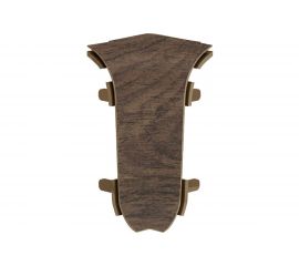 Угол внутренний для плинтуса Волшебная палочка ПВХ 58 мм, 2 шт, цвет 5812 УТ000072796 