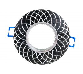 Встраиваемый потолочный светильник FERON MR16 G5.3 черный, GS-M388 28887 