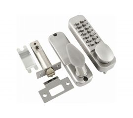 Кодовый замок НОРА-М 231 с фикс. мат.хром 7326 