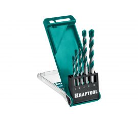 Набор сверл по керамограниту KRAFTOOL Keramo 5 шт, 4-5-6-8-10 мм 29175-H5 