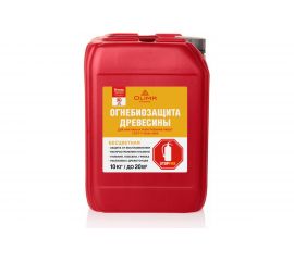 Огнебиозащита OLIMP ОгнебиоII бесцветный, 10 л 12520 
