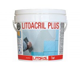 Пастообразный клей LITOKOL LITOACRIL PLUS, 1 кг bucket 480920003 