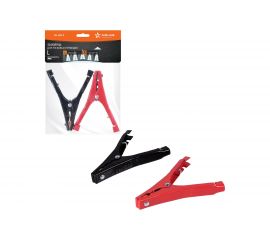 Зажимы крокодилы для пусковых проводов AIRLINE L 2 шт. 400А, 14x10,5см SA-400-P 