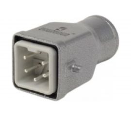 Вилка Emas 5 полюсов, 10А, 250В. EBM05FU30 