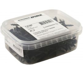 Саморез Качественный Крепеж 3,5х45 потай, крупная резьба, оксид 160 шт 0300367 КЧ 