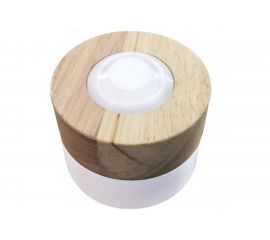 Светодиодный накладной светильник APEYRON деревянный корпус, 3В, 3000К, D80*60 мм 12-100 