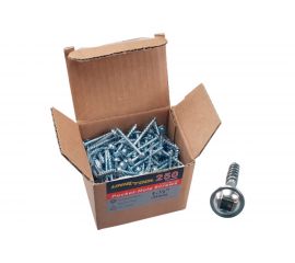 Саморезы Uniq tool UT оцинков. MAXI-LOC 1-1/2", 38 мм, частая резьба, упак. 250 шт. UTS-LML-F-250 