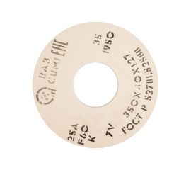 Круг шлифовальный 1 (350х40х127 мм; 25 А; 25СМ; F60 K/L) Волжский абразивный завод 002255 