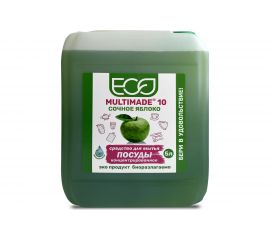 Нейтральное моющее средство Мультимэйд 10 для посуды, 5л, концентрат 04301 