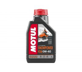 Масло для снегоходов Snowpower 4T 0W40 1 л MOTUL 105891 