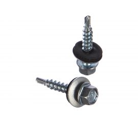 Кровельный саморез Качественный КРЕПЕЖ цинк, 4.8х29 мм, 85 шт 0300167 КЧ 