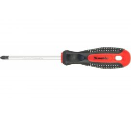 Отвертка PZ2x100мм, CrV, 3-х компонентная рукоятка ""anti slip"" MATRIX Fusion 11403 