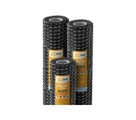 Сетка базальтовая кладочная НЕОГРИД Оптима (ячейка 25х8 мм, рулон 1х50 м) НО 1-50/25-8 