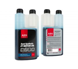 Масло полусинтетическое двухтактное (1 л; API TC; дозаторная канистра) AEG Lubricants 30743 