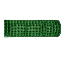 Заборная решетка в рулоне Россия 2x25 м, ячейка 25x30 мм, хаки 64545 