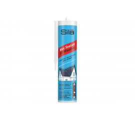 Каучуковый герметик для кровли Sila PRO Max Sealant, All weather, коричневый, 290 мл SAWBR290 