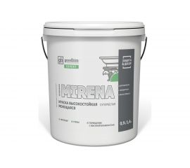 Краска высокостойкая моющаяся супербелая GOODHIM EXPERT MIRENA, 0,9 л/1,4 кг 71009 