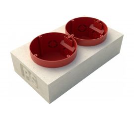 Подрозетник PhoneStar WOLF два гнезда 4631153911156 