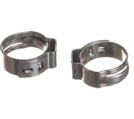 Ушковый хомут OETIKER 9,6-11,3мм, ширина 5мм, нерж. сталь Швейцария 16700007 