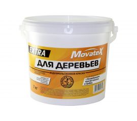 Водоэмульсионная краска Movatex EXTRA для деревьев, 7 кг Т10239 